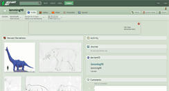 Desktop Screenshot of lemming98.deviantart.com