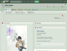 Tablet Screenshot of little-tansan.deviantart.com