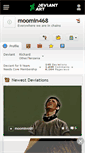 Mobile Screenshot of moomin468.deviantart.com