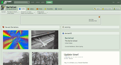 Desktop Screenshot of barriecool.deviantart.com