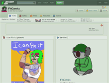 Tablet Screenshot of ifmcomics.deviantart.com