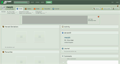 Desktop Screenshot of macplz.deviantart.com