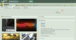 Desktop Screenshot of djdez92.deviantart.com