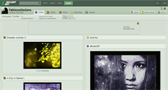 Desktop Screenshot of faiblessedessens.deviantart.com