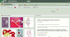 Desktop Screenshot of kachiechanchu.deviantart.com