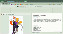 Desktop Screenshot of fox-mccloud.deviantart.com