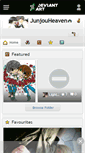 Mobile Screenshot of junjouheaven.deviantart.com