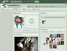 Tablet Screenshot of junjouheaven.deviantart.com