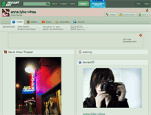 Tablet Screenshot of anna-lyke-whoa.deviantart.com