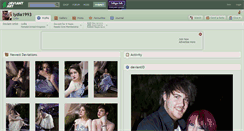 Desktop Screenshot of lydia1993.deviantart.com