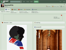 Tablet Screenshot of kaworu0926.deviantart.com