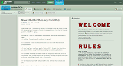Desktop Screenshot of anime-oc.deviantart.com