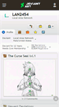 Mobile Screenshot of lan2454.deviantart.com