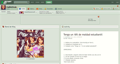 Desktop Screenshot of maikichula.deviantart.com