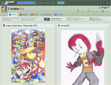 Tablet Screenshot of c-studios.deviantart.com