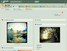 Tablet Screenshot of dar125.deviantart.com