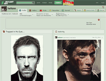 Tablet Screenshot of helionn.deviantart.com