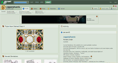 Desktop Screenshot of copperphoenix.deviantart.com