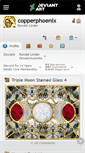 Mobile Screenshot of copperphoenix.deviantart.com