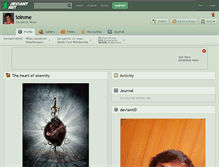 Tablet Screenshot of ioinme.deviantart.com
