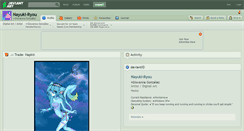 Desktop Screenshot of nayuki-ryou.deviantart.com