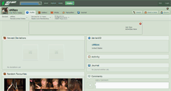 Desktop Screenshot of onitex.deviantart.com