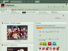 Tablet Screenshot of pridipdiyoren.deviantart.com