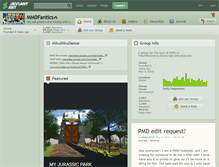 Tablet Screenshot of mmdfantics.deviantart.com