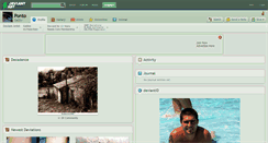Desktop Screenshot of ponto.deviantart.com