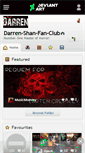 Mobile Screenshot of darren-shan-fan-club.deviantart.com