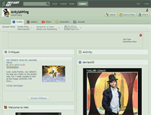 Tablet Screenshot of antylawing.deviantart.com