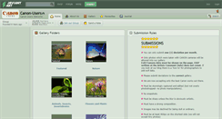 Desktop Screenshot of canon-users.deviantart.com