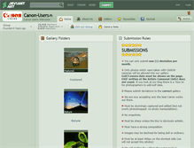 Tablet Screenshot of canon-users.deviantart.com