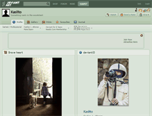 Tablet Screenshot of kaslito.deviantart.com
