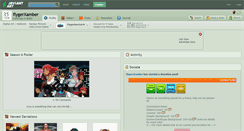 Desktop Screenshot of flygerxamber.deviantart.com