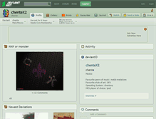 Tablet Screenshot of chentex2.deviantart.com