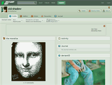 Tablet Screenshot of old-shadow.deviantart.com