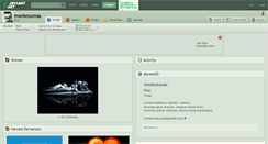 Desktop Screenshot of montezumas.deviantart.com