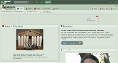 Desktop Screenshot of dchmelik.deviantart.com