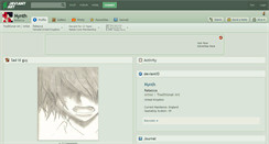 Desktop Screenshot of nynth.deviantart.com