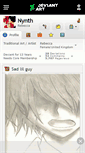 Mobile Screenshot of nynth.deviantart.com