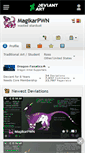 Mobile Screenshot of magikarpwn.deviantart.com