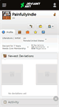 Mobile Screenshot of painfullyindie.deviantart.com
