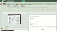Desktop Screenshot of kidd0n.deviantart.com