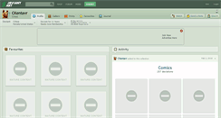 Desktop Screenshot of ckentavr.deviantart.com