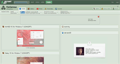 Desktop Screenshot of fengenzus.deviantart.com