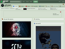 Tablet Screenshot of gr8najam.deviantart.com