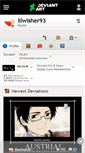 Mobile Screenshot of lilwisher93.deviantart.com