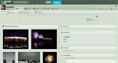 Desktop Screenshot of andulka.deviantart.com