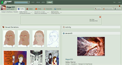 Desktop Screenshot of hope101.deviantart.com